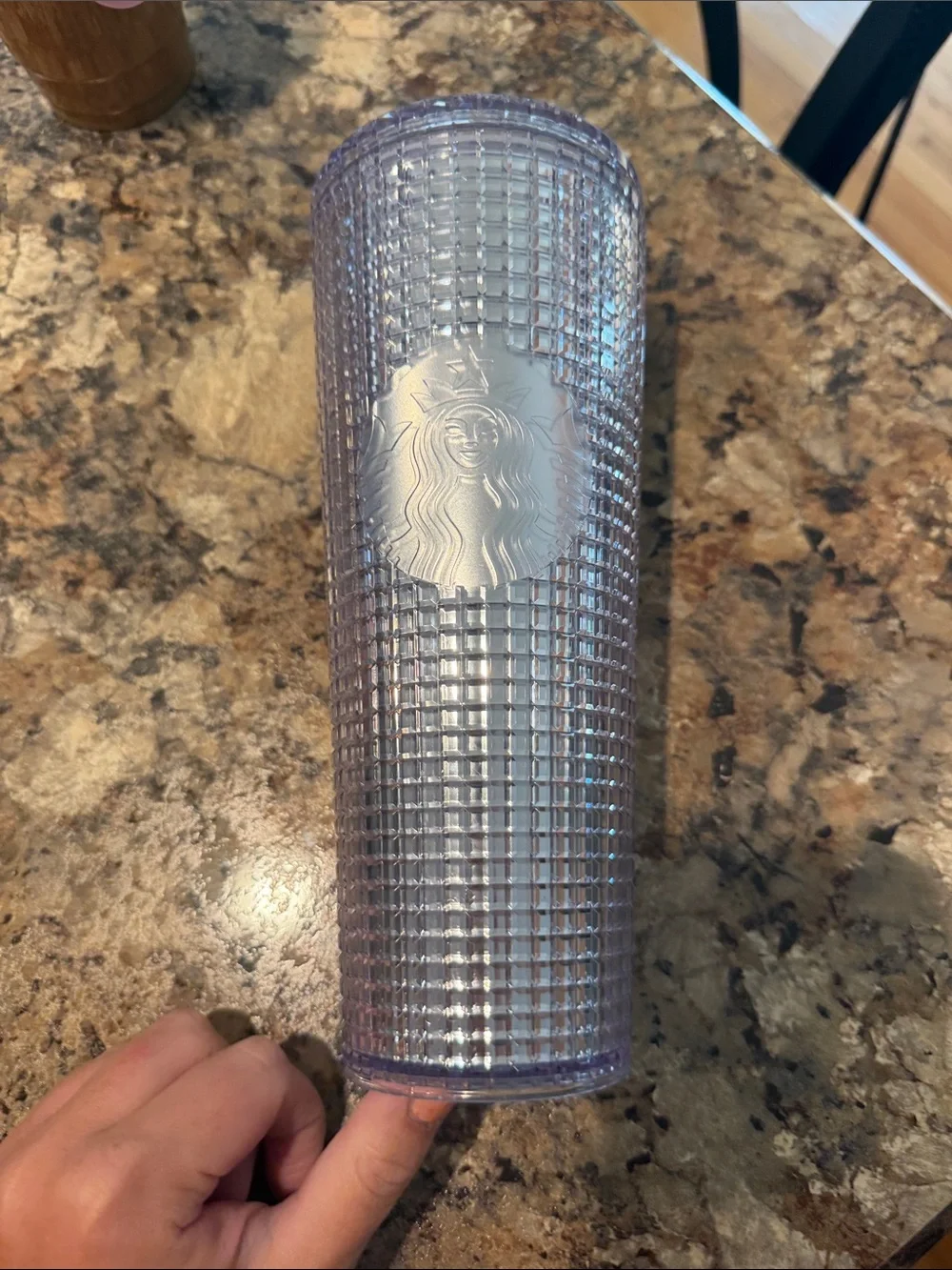 Starbucks Iridescent Purple Studded Tumbler